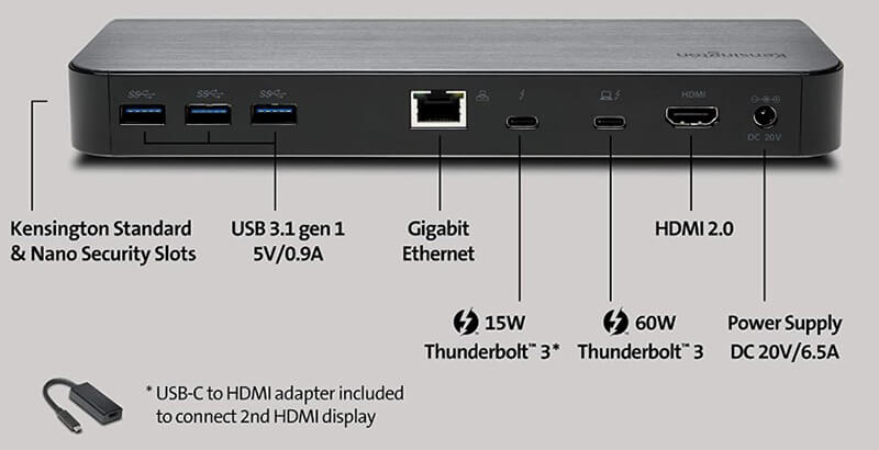 Kensington Thunderbolt 3 Docking Station SD5300t